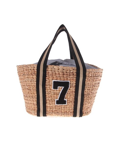 SEVENDAYS=SUNDAY(セブンデイズサンデイ)の「セブンカゴバッグS(バッグ・ポーチ・レディース・レッド/ネイビー・F)」の1枚目の写真