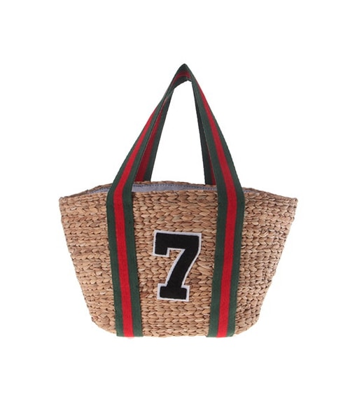 SEVENDAYS=SUNDAY(セブンデイズサンデイ)の「セブンカゴバッグS(バッグ・ポーチ・レディース・レッド/ネイビー・F)」の2枚目の写真