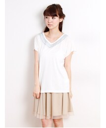 SEVENDAYS=SUNDAY | ・エンブロイダリーTシャツ(トップス)