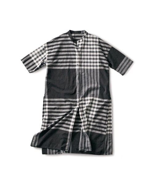 サニークラウズ サニークラウズ の サニークラウズ ドデカいチェックの切込みチュニック レディース ワンピース Wear