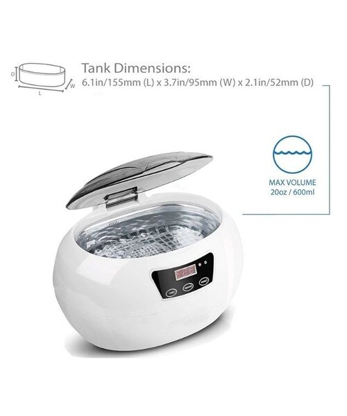 no brand（ノーブランド）の「超音波クリーナー Skymen 600mlバスタイマー用ジュエリーパーツメガネマニキュアストーンカッター