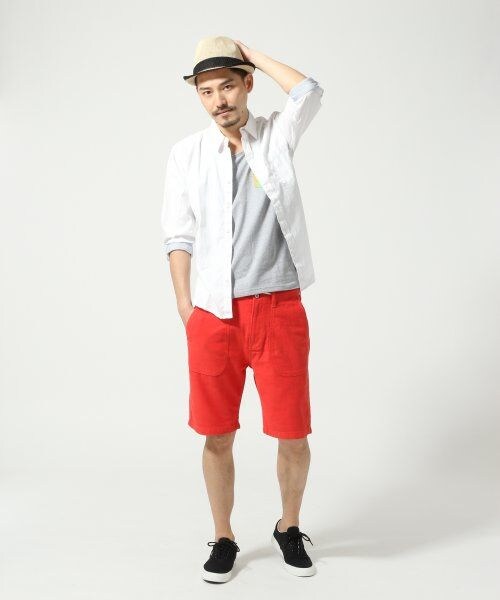 GLOBAL WORK(グローバルワーク)の「ポケツキタンクトップ(トップス・メンズ・ホワイト06/ダークグレー09/グレー15/ネイビー88・S/M/L/XL)」の8枚目の写真