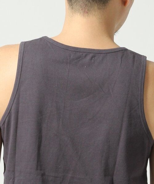 GLOBAL WORK(グローバルワーク)の「ポケツキタンクトップ(トップス・メンズ・ホワイト06/ダークグレー09/グレー15/ネイビー88・S/M/L/XL)」の12枚目の写真