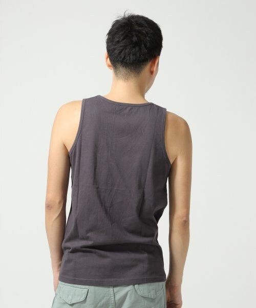 GLOBAL WORK(グローバルワーク)の「ポケツキタンクトップ(トップス・メンズ・ホワイト06/ダークグレー09/グレー15/ネイビー88・S/M/L/XL)」の6枚目の写真