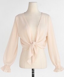 DHOLIC | アンバランスショートオープンガウン(カーディガン/ボレロ)