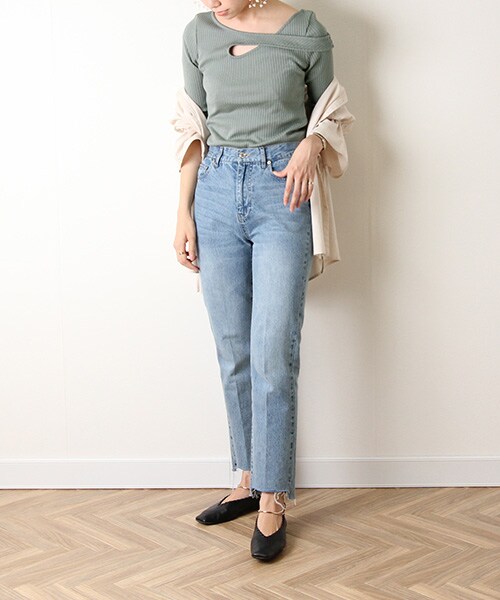 RANDA(ランダ)の「ストラップデザイントップス(トップス・レディース・その他・FREE)」の15枚目の写真