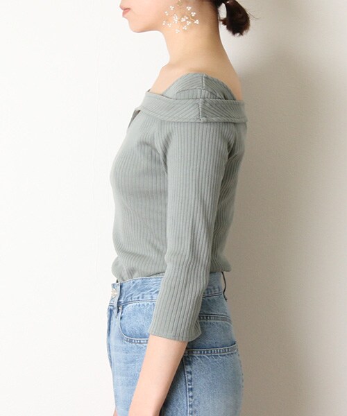 RANDA(ランダ)の「ストラップデザイントップス(トップス・レディース・その他・FREE)」の5枚目の写真