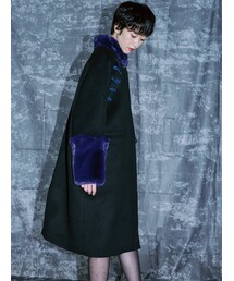 MANDARIN COCOON COAT-PAMEO POSE パメオポーズ PAMEO POSE（パメオポーズ）の「Mandarin Cocoon Coat（その他アウター