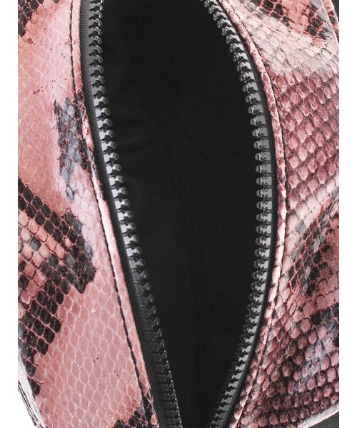 PAMEO POSE（パメオポーズ）の「2WAY Snakey Sacoche（ハンドバッグ・グリーン/ピンク/ベージュ・F）」の10枚目の写真
