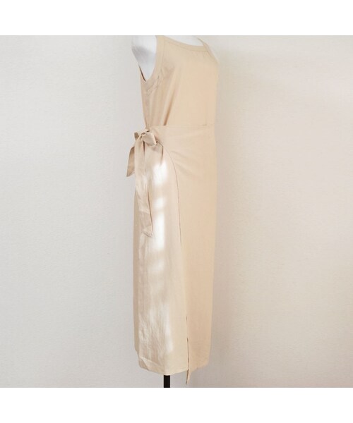 no brand（ノーブランド）の「コットンリネンエプロンOP（ワンピース・レディース・その他）」の13枚目の写真