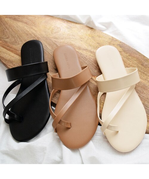 no brand（ノーブランド）の「[ RE-ARRIVAL ]Tong Strap Flat Sandals（サンダル・レディース・その他）」の7枚目の写真