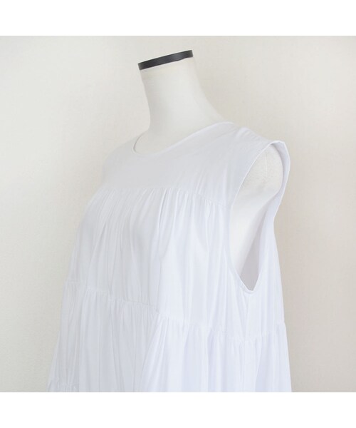 no brand（ノーブランド）の「フェアリーコットンノースリーブOne-Piece（ワンピース・レディース・その他）」の12枚目の写真
