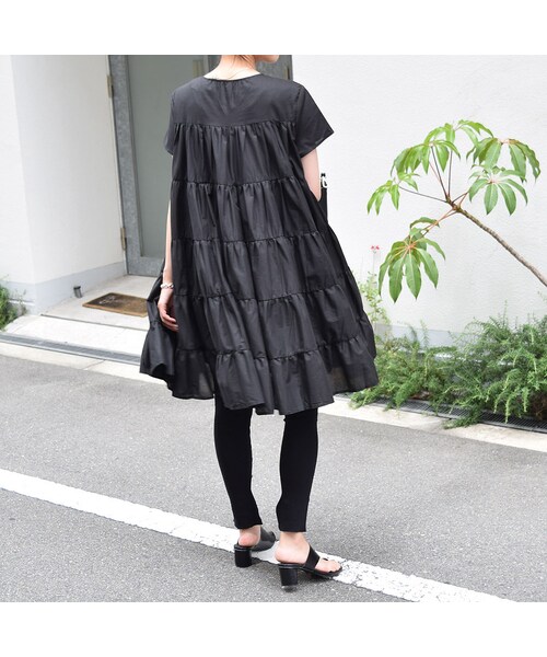 no brand（ノーブランド）の「フェアリーコットン半袖One-Piece（ワンピース・レディース・その他）」の3枚目の写真