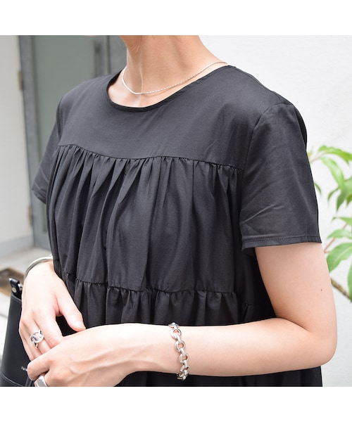 no brand（ノーブランド）の「フェアリーコットン半袖One-Piece（ワンピース・レディース・その他）」の5枚目の写真