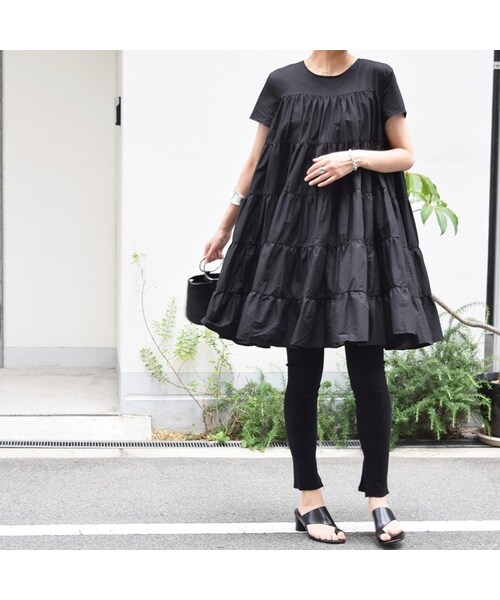 no brand（ノーブランド）の「フェアリーコットン半袖One-Piece（ワンピース・レディース・その他）」の4枚目の写真