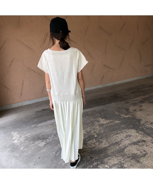 copine（コピン）の「【スペシャルプライス！定価5720円→1430円】大人気シリーズ！バックプリーツスウェットTシャツ ワンピース(3color)【クリックポスト対象商品】（ワンピース・レディース・その他）」の2枚目の写真