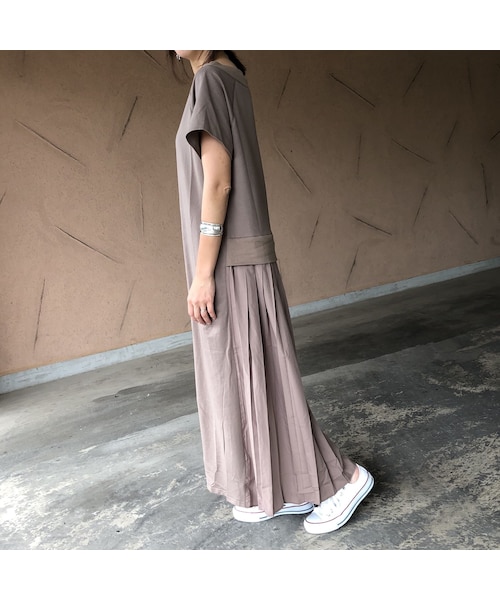 copine（コピン）の「【スペシャルプライス！定価5720円→1430円】大人気シリーズ！バックプリーツスウェットTシャツ ワンピース(3color)【クリックポスト対象商品】（ワンピース・レディース・その他）」の10枚目の写真