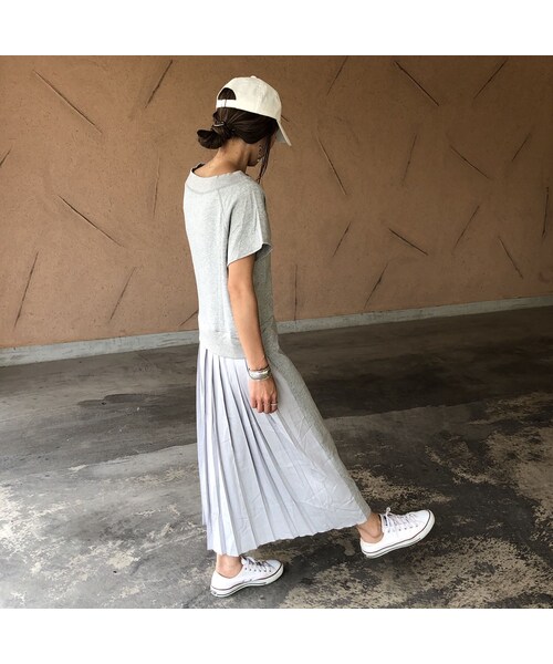 copine（コピン）の「【スペシャルプライス！定価5720円→1430円】大人気シリーズ！バックプリーツスウェットTシャツ ワンピース(3color)【クリックポスト対象商品】（ワンピース・レディース・その他）」の7枚目の写真