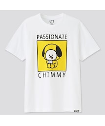 ユニクロ　BT21 Ｔシャツ　Lサイズ BT21 ユニクロ Tシャツ 黒 Lサイズ - メルカリ