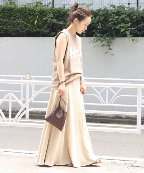 plage（プラージュ）の「urakeフレアスカート◆（スカート・ベージュ/36/在庫あり/38）」の13枚目の写真