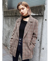 EMODA | スウィッチングシングルジャケット(ジャケット/アウター)