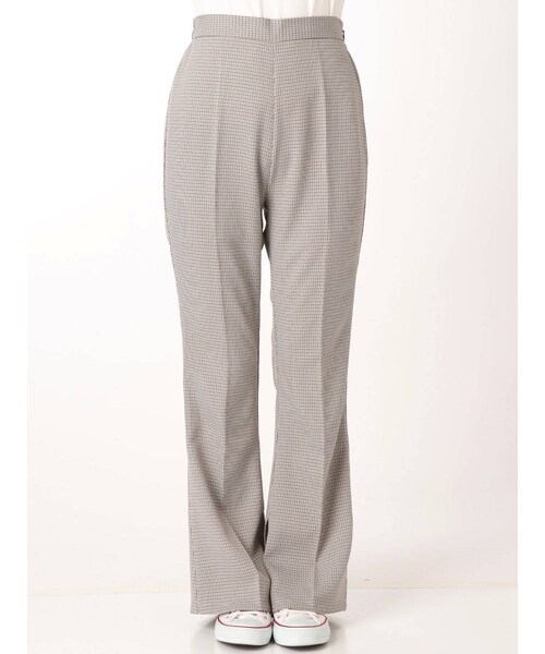 jouetie（ジュエティ）の「スリットフィットパンツ（パンツ・ブルー/ベージュ/ミックス/ブラック・M）」の15枚目の写真