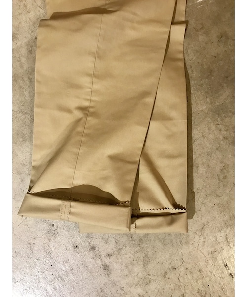 MILITARY(ミリタリー)の「US ARMY カーキトラウザース 米国製 (Dead Stock) サイズ32R(チノパンツ・メンズ・その他)」の4枚目の写真