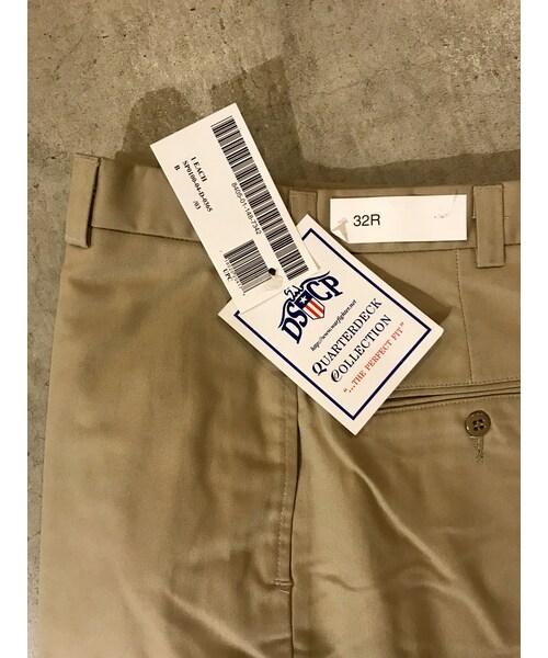 MILITARY(ミリタリー)の「US ARMY カーキトラウザース 米国製 (Dead Stock) サイズ32R(チノパンツ・メンズ・その他)」の3枚目の写真