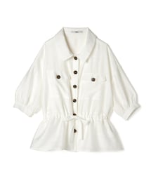 GRL | ウエストドロストサファリブラウス(シャツ/ブラウス)