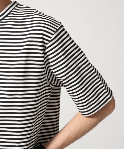 HARE（ハレ）の「リップルボーダープルオーバー（トップス・メンズ・ブラック×ホワイト/グレー×ホワイト・Ｓ/Ｍ）」の6枚目の写真