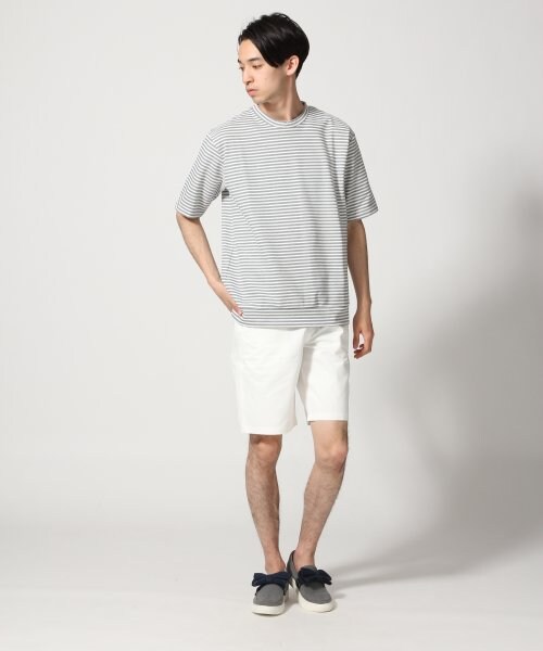 HARE（ハレ）の「リップルボーダープルオーバー（トップス・メンズ・ブラック×ホワイト/グレー×ホワイト・Ｓ/Ｍ）」の10枚目の写真