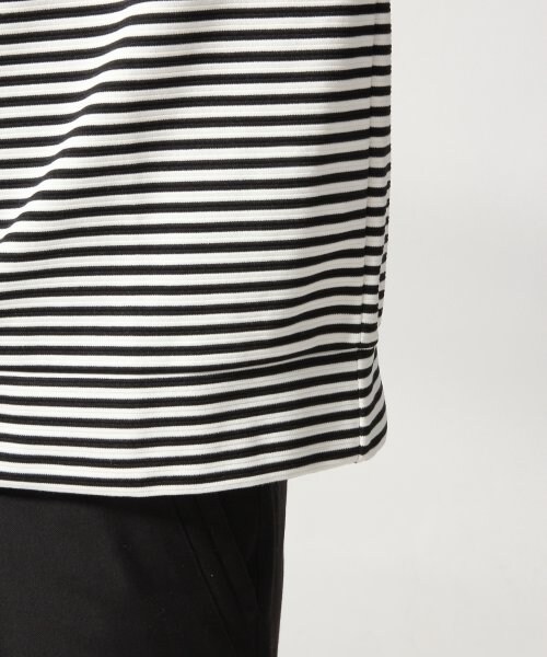 HARE（ハレ）の「リップルボーダープルオーバー（トップス・メンズ・ブラック×ホワイト/グレー×ホワイト・Ｓ/Ｍ）」の7枚目の写真