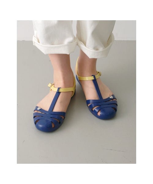 URBAN RESEARCH DOORS（アーバンリサーチドアーズ）の「melissa　2TONE SANDAL（シューズ・レディース・PINK/NAVY・36/37/38）」の3枚目の写真