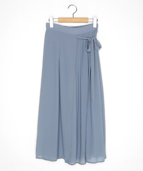 DHOLIC(ディーホリック)の「サイドタイプリーツポイントパンツ(その他パンツ・レディース・ブルー/ブラック/ベージュ・FREE)」の1枚目の写真