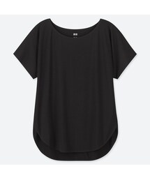 UNIQLO | エアリズムシームレスクルーネックロングT（半袖）(Tシャツ/カットソー)