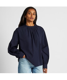 Uniqlo ユニクロ レディースのシャツ ブラウス ブルー系 一覧 Wear