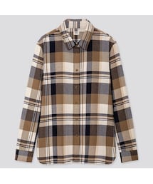 UNIQLO | フランネルチェックシャツ（長袖）(シャツ/ブラウス)