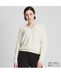 UNIQLO | 3Dコットンコクーンセーター（長袖）(ニット/セーター)