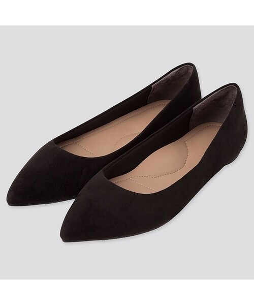 UNIQLO（ユニクロ）の「ポインテッドフラットシューズ（その他シューズ・レディース・BEIGE 31/RED 16/BROWN 34/BLACK 09・23/24.5/26/22.5/25/25.5/24/23.5）」の2枚目の写真