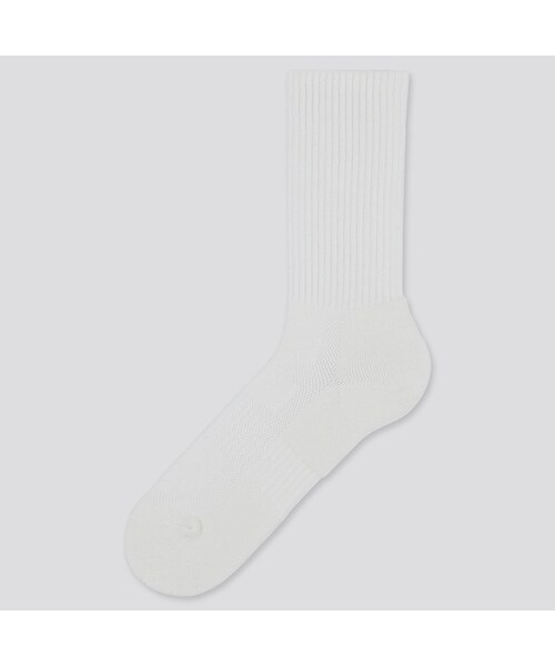 UNIQLO（ユニクロ）の「パイルソックス（ソックス/靴下・メンズ・BLACK 09/OFF WHITE 01・27-29/25-27）」の2枚目の写真