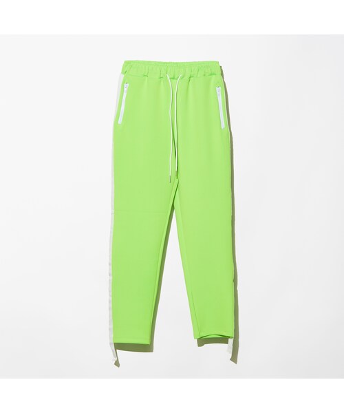 lime green track pants