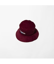 STORES.jp | ILLCOMMONS　CORDUROY BUCKET HAT BURGUNDY（イルコモンズ　コーディロイバケットハット　バーガンディー）(ハット)