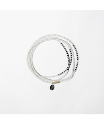 STORES.jp | ILLCOMMONS LONG BEADS NECKLACE WHITE（イルコモンズ  ロングビーズネックレス　ホワイト）(ネックレス)