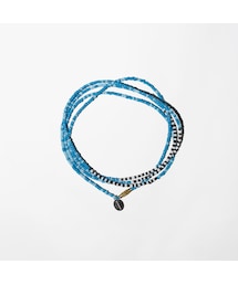 STORES.jp | ILLCOMMONS LONG BEADS NECKLACE BLUE（イルコモンズ  ロングビーズネックレス　ブルー）(ネックレス)