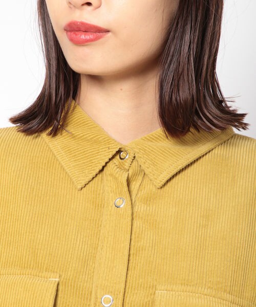 PAGEBOY（ページボーイ）の「【WEB先行予約】エアコールシャツワンピース（ワンピース/ドレス・レディース・グレージュ/ベージュ/マスタード・F）」の15枚目の写真