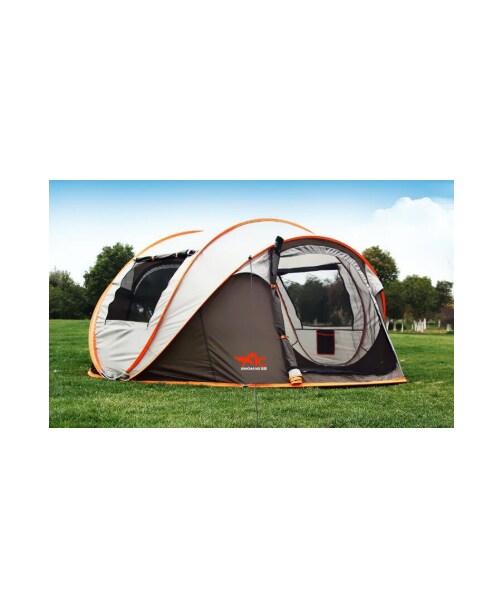 No Brand ノーブランド の 大型ポップアップテント 超軽量 設営が簡単 コンパクト 持ち運びが楽 防風 防水 キャンプ ハイキング アウトドア 選べる2色 その他 Wear