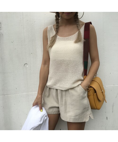 no brand（ノーブランド）の「肌見せニットタンク（タンクトップ・レディース・その他）」の8枚目の写真