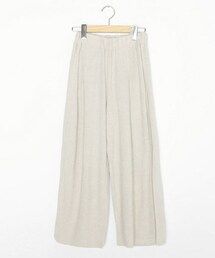 DHOLIC | リネン混スリットワイドパンツ(その他パンツ)