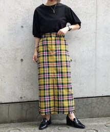 PAGEBOY | 【WEB先行予約】ビッグチェックナロースカート(スカート)