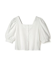 GRL | スクエアネックパワショルブラウス(シャツ/ブラウス)